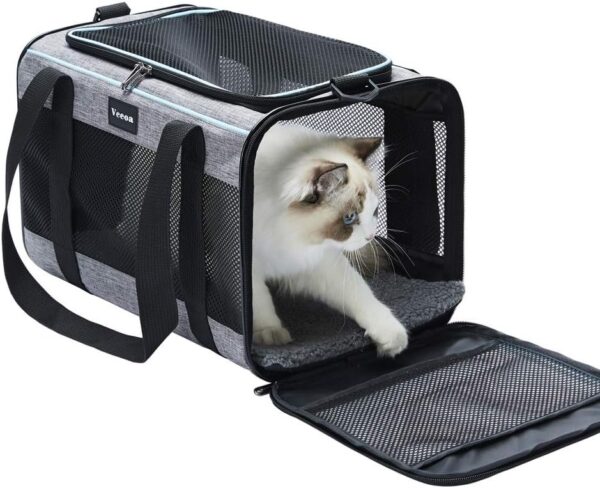 Carriers Soft-Sided Pet Carrier for Luxury Cats In All The Tour Journeys