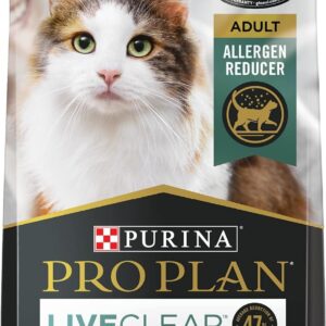 Purina Pro Plan Allergen Reducing, High Protein Cat Food, LIVECLEAR Chicken